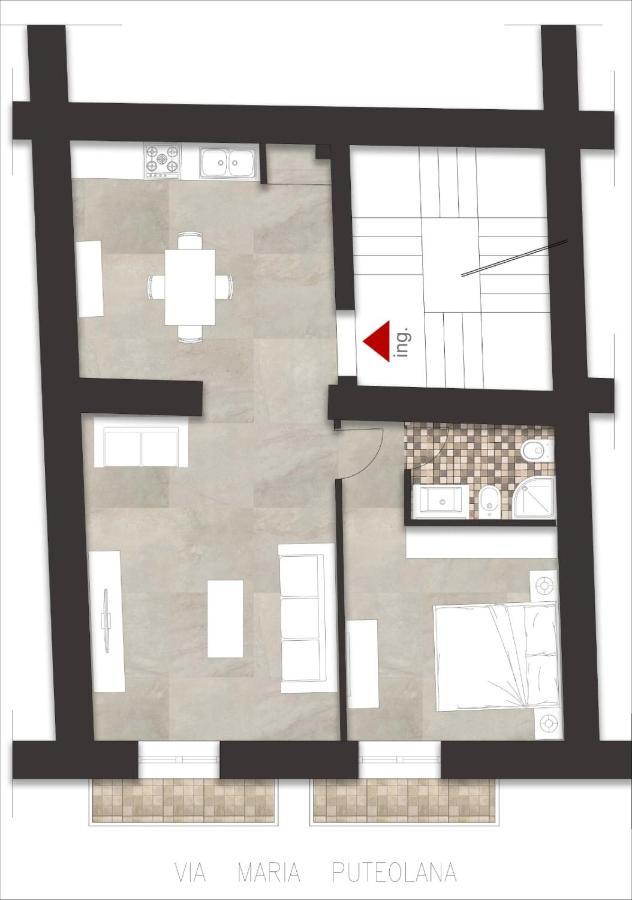Apartamento Casa Klaire Pozzuoli Exterior foto